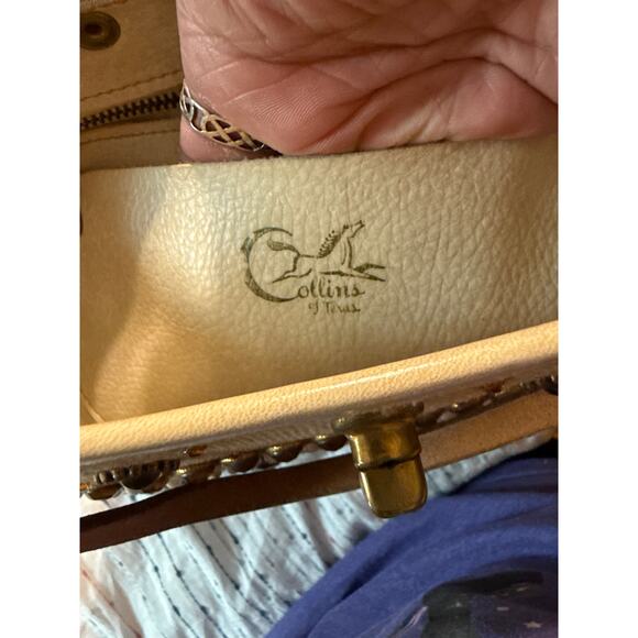 Enid Collins Of Texas Purse Bag Cable Car San Francisco 1960’s Vintage Boho - Picture 7 of 9